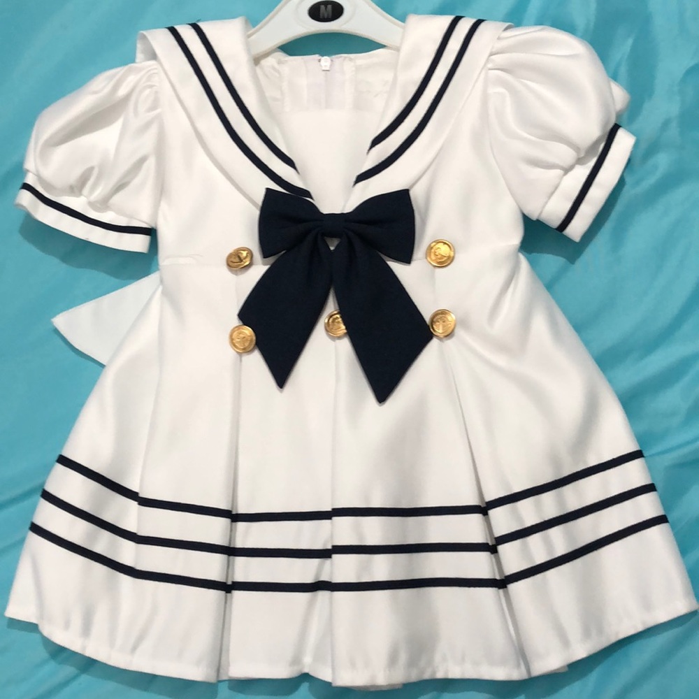 Toddler sailor dress